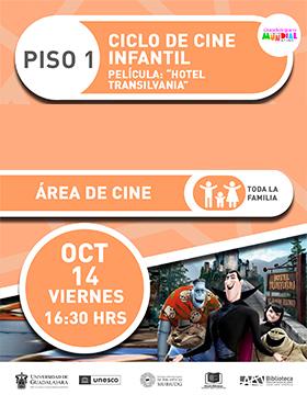 Ciclo de cine infantil: Película: Hotel Transilvania