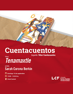 Cartel del Cuentacuentos. Título: Tenamaxtle