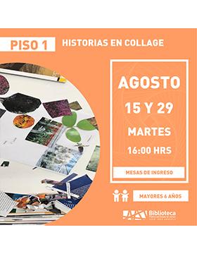 Cartel de Historias en collage