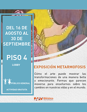 Cartel de la Exposición: Metamorfosis