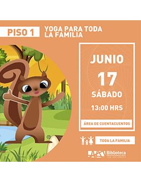 Grafico de Yoga para toda la familia