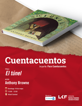 Cartel del Cuentacuentos. Título El túnel