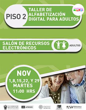 Taller de Alfabetización para Adultos.