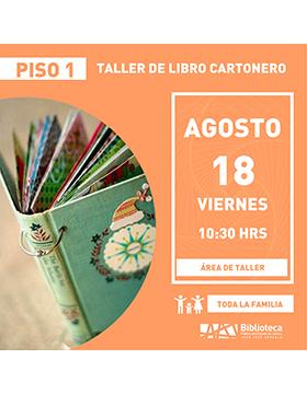 Cartel del Taller de Libro Cartonero