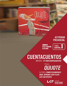 Cuentacuentos.   Título: Quijote.