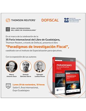 Presentación del libro: Paradigmas de Investigación Fiscal