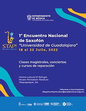 1º Encuentro Nacional de Saxofón "Universidad de Guadalajara"