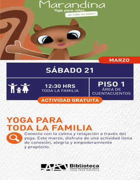 Cartel de Yoga para toda la familia Cartel de Yoga para toda la familia