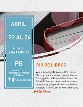 Cartel del Río de libros