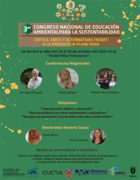 3er Congreso Nacional de Educación Ambiental para la Sustentabilidad