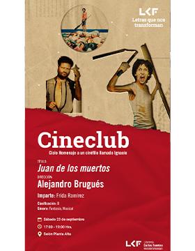 Cartel del Cineclub. Ciclo Homenaje a un cinéfilo llamado Ignacio