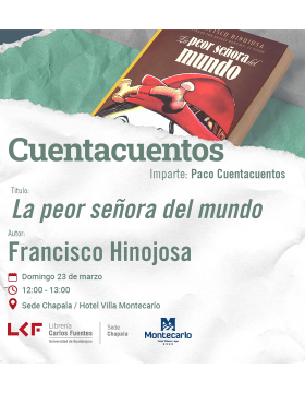 Cartel del Cuentacuentos Título La peor señora del mundo