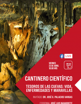 Cantinero científico: Tesoros de las cuevas: vida, enfermedades y maravillas