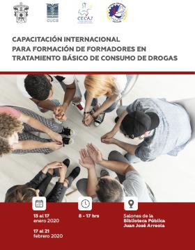  Capacitación Internacional para Formación de Formadores en Tratamiento Básico de Consumo de Drogas.