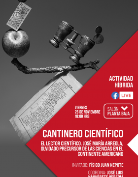 Cantinero científico: El lector científico. José Maria Arreola, olvidado precursor de las ciencias en el continente americano