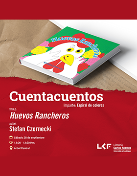 Cartel del Cuentacuentos. Título: Huevos Rancheros