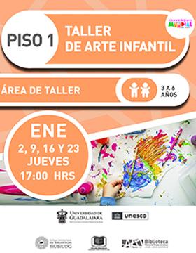 Taller de arte infantil.