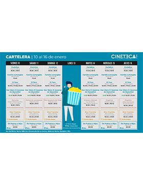 Cartelera de la Cineteca FICG. Del 10 al 16 de enero