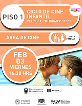 Ciclo de cine infantil.  Película: “Mi primer beso”.