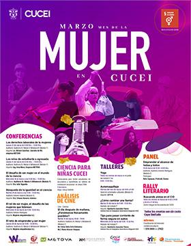 Marzo, Mes de la Mujer en CUCEI. En las instalaciones del CUCEI.