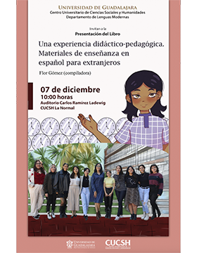 Presentación del libro: Una experiencia didáctico-pedagógica. Materiales de enseñanza en español para extranjeros, CUCSH
