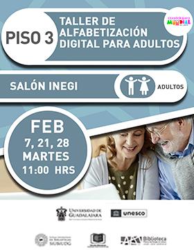 Taller de Alfabetización Digital para Adultos.