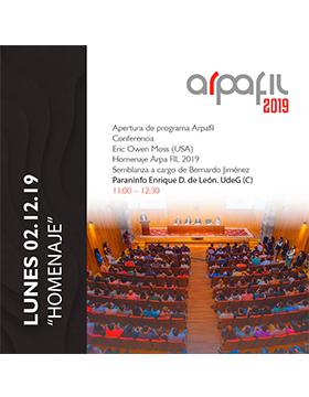  Arpa FIL 2019. Conferencia con Eric Owen Moss (USA) y Homenaje Arpa FIL 2019 a llevarse a cabo el 2 de diciembre a las 11:00 horas.