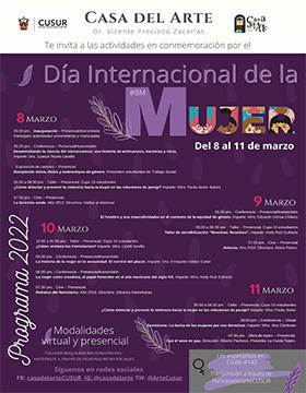 Actividades en conmemoración por el Día Internacional de la Mujer en Casa del Arte del CUSur