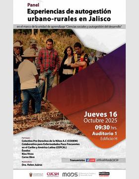 Cartel del Panel: Experienciales de autogestión urbano-rurales en Jalisco