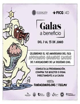 Cartel de las Galas a beneficio 2025
