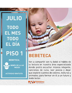 Cartel de la Bebeteca