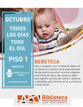 Cartel de Bebeteca