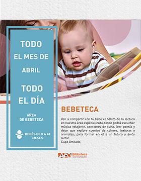 Cartel de Bebeteca