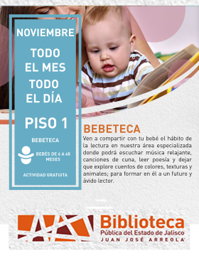 Cartel de Bebeteca