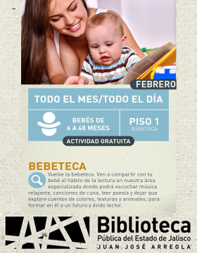 Cartel de Bebeteca