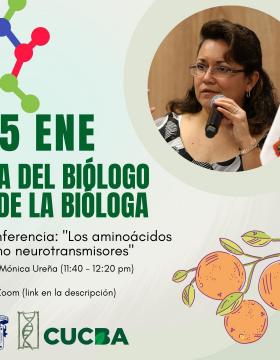 Conferencias en conmemoración del Día del Biólogo