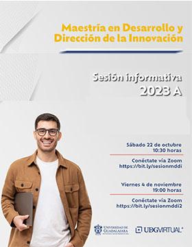 Sesión informativa Maestría en Desarrollo y Dirección de la Innovación UDGVirtual