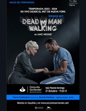 Cartel de En vivo desde el MET: Dead man walking de Jake Heggie