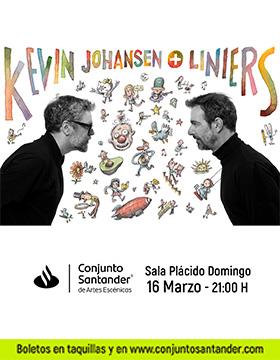 Cartel de Kevin Johansen y Liniers