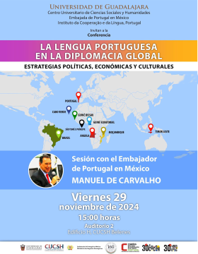 Cartel de la Conferencia: La lengua portuguesa en la diplomacia global