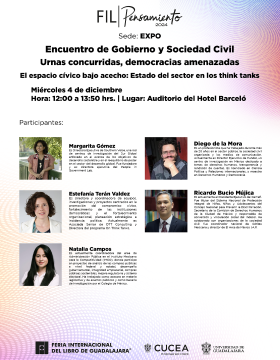 Cartel de la Mesa: El espacio cívico bajo acecho: Estado del sector en los think tanks