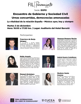 Cartel de la Mesa: La vitalidad de la relación España – México: ayer, hoy y siempre