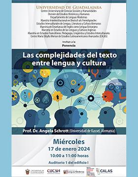 Cartel de la Ponencia: Las complejidades del texto entre lengua y cultura