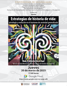 Cartel de la Sesión: Estrategias de historia de vida