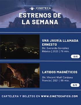 Cartel de los estrenos de la Cineteca FICG, del 9 al 15 de noviembre