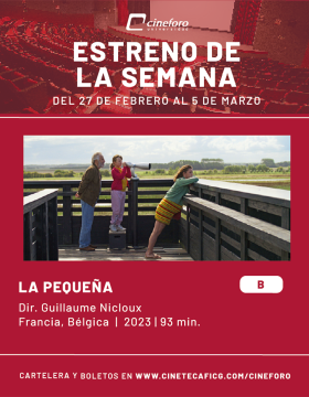 Cartel de los estrenos del Cineforo Universidad