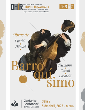 Cartel del OHIR programa 3 | Barroquísimo