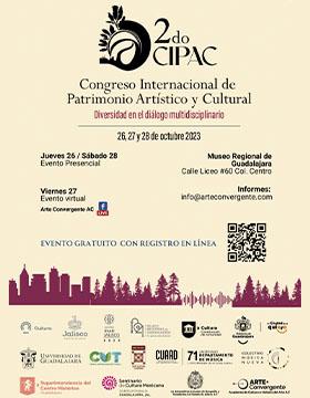 Cartel del 2do Congreso Internacional de Patrimonio Artístico y Cultural