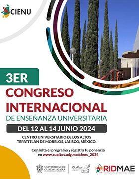 Cartel del 3er. Congreso Internacional de Enseñanza Universitaria