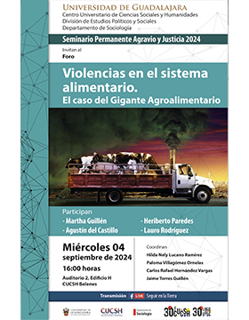 Cartel del Foro: Violencias en el sistema alimentario. El caso del Gigante Agroalimentario